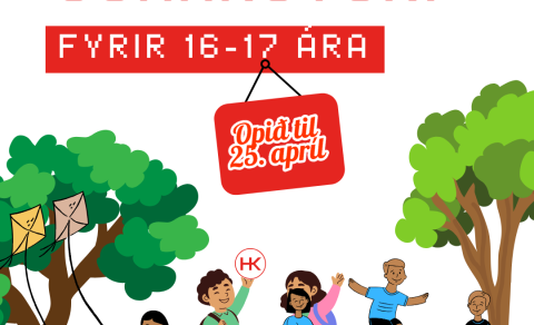 Sumarstörf HK fyrir 16-17 ára ungmenni