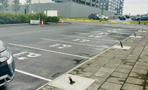 Hleðslustöðvar við Kórinn