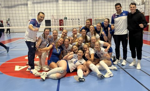 Flottir fulltrúar okkar í kvennalandsliðinu í blaki