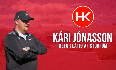 Kári Jónasson aðstoðarþjálfari meistaraflokks karla hefur látið af störfum