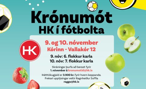 Krónumót HK í fótbolta