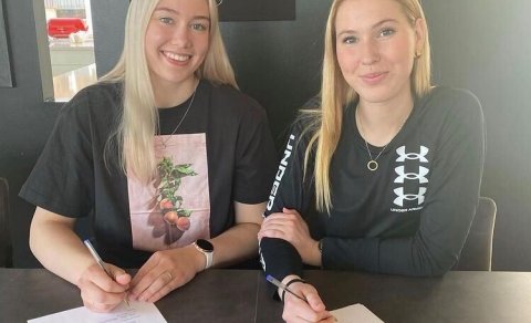 HK-ingarnir Matthildur og Sara halda til Danmerkur