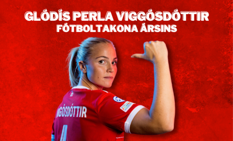 Glódís Perla Fótboltakona Ársins