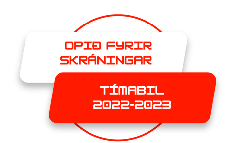 Opnað hefur verið fyrir skráningar!