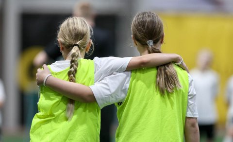 Mynd frá knattspyrnuskóla Real Madrid 2024