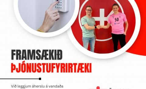 Öryggismiðstöðin áfram með okkur í liði!