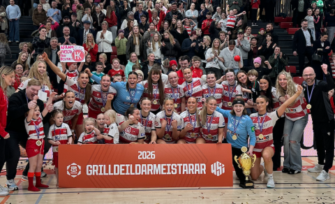 HK deildarmeistari og á leið í Olís deildina!