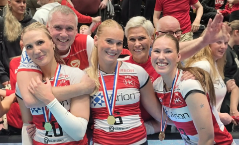 Systurnar þrjár stefna á stóra titla með HK