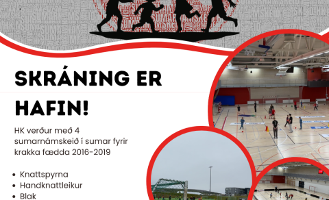Sumarnámskeið HK 2026