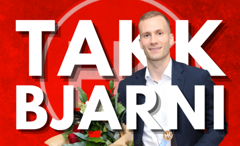 Bjarni Gunnarsson kveður HK