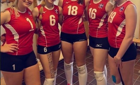 Fimm leikmenn HK í U19 blaklandsliði kvenna