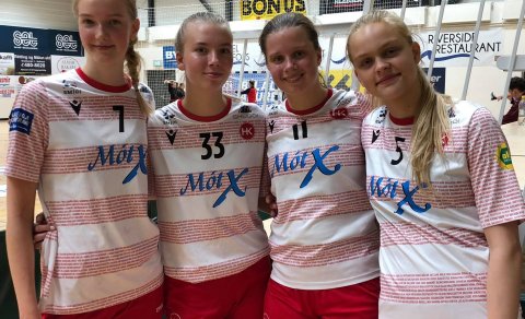 Inga Dís Jóhannsdóttir, Aníta Eik Jónsdóttir, Embla Steindórsdóttir og Alfa Brá Oddsdóttir Hagalín