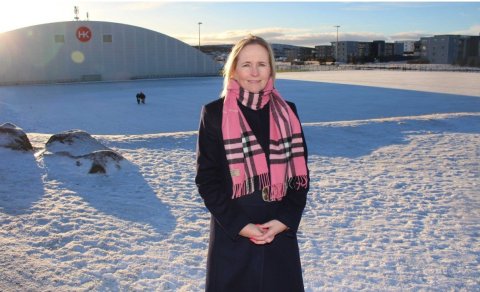 Hjartað slær fyrir HK.